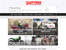 Tablet Screenshot of citybike.com